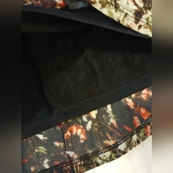 Cato Bohemian Floral Print Women's Peasant Top Multicolor Long Sleeves Size L - Picture 10 of 13